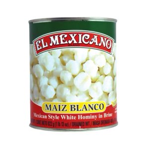 Maíz Blanco Pozolero El Mexicano 3 kg.